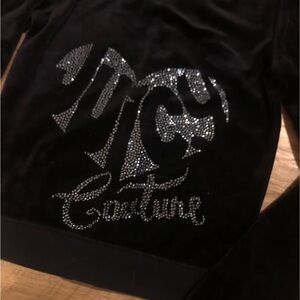 Juicy Couture Navy Jacket with Silver Zipper